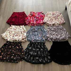 9 Misa Los Angeles skirts and 1 top